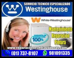 White Westinghouse 7378107| Técnicos de lavadoras en Jesús María 