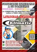LOS OLIVOS – TECNICOS DE LAVADORAS  KLIMATIC A DOMICILIO 7378107