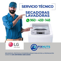 -TECNICOS ALTAMENTE CALIFICADOS FIXNUTS REPARACIONES DE LAVADORAS LG 960 - 459 -148