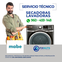 LAVADORAS MABE REPARACIÓN SERVICIO TÉCNICO FIXNUTS 960459148