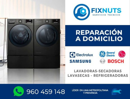 SERVICIO EN GENERAL DE LAVADORAS -FIXNUTS- HA DOMICILIO 960459148