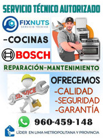 COCINAS BOSCH REPARACION Y MANTENIMIENTO FIXNUTS 960459148