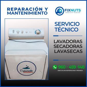 REPARACION Y MANTENIMIENTO DE LAVADORAS -FIXNUTS- 960459148 EN GENERAL