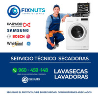 Soluciones técnicas (FIXNUTS) REPARACION Y MANTENIMIENTO DE LAVADORAS 960459148 