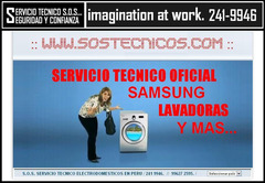 SERVICIO TECNICO DE LAVADORAS SAMSUNG 2419946