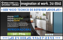 SERVICIO TECNICO DE REFRIGERADORAS KENMORE 2419946