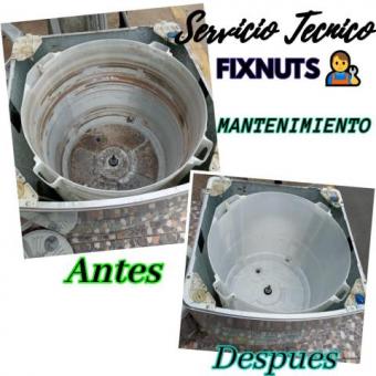 MANTENIMIENTO DE LAVADORAS Y SECADORAS FIXNUTS HA DOMICILIO 960-459-148