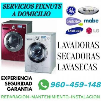 REPARACIONES DE LAVADORAS Y SECADORAS A DOMICILIO 960459148
