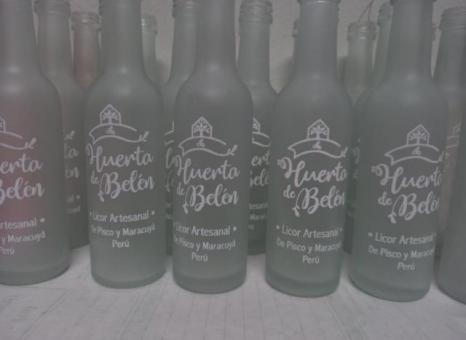 Impresión serigrafica en vidrio 