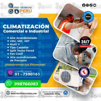 AIRE ACONDICIONADO - ASISTENCIA DE EQUIPOS COMERCIAL E INDUSTRIAL. 
