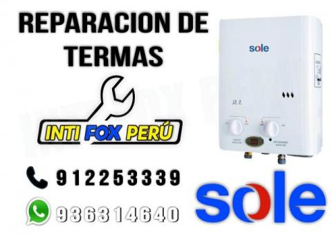 INSTALACION DE TERMA SOLE A  GAS EN LA MOLINA