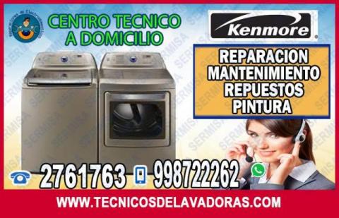 «Satisfacción Kenmore »Reparacion de Lavadoras 904161337-Lurin
