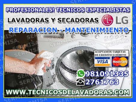 Lavadora suena pero no lava‼‼Tecnicos LG al 904161337-Punta Negra