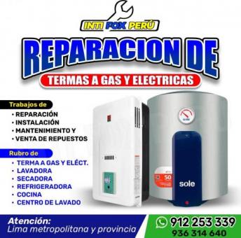 Fallas eléctricas en terma = reparación segura tecnico a domicilio en la molina 