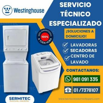 ¿Buscas Reparación de Lavadora Westinghouse? Contáctanos hoy 981091335