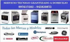 SERVICIO TECNICO PARA COCINAS/KLIMATIC, BOSCH, GENERAL ELECTRIC, MABE, OTROS/997617202