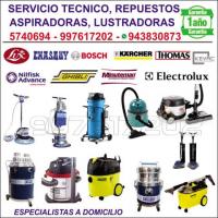 SERVICIO TECNICO ASPIRADORAS Y LUSTRADORAS /CHASQUY, THOMAS, NILFISK, ELECTROLUX, +++/997617202