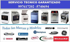 SERVICIO TECNICO PARA COCINAS/KLIMATIC, BOSCH, GENERAL ELECTRIC, MABE, OTROS/997617202