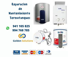 TERMAS A GAS BOSCH 994768785 SERVICIO TECNICO REPARACION MANTENIMIENTO SOLE