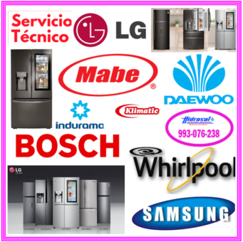 REPARACIONES DE LAVADORAS Y REFRIGERADORAS LG