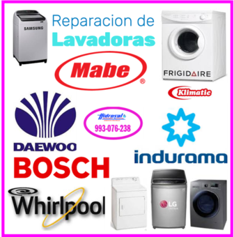 REPARACIONES Y SERVICIO DE PINTURA A LAVADORAS 993-076-238