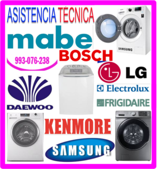 REPARACIONES DE LAVADORAS DAEWOO Y MANTENIMIENTOS 
