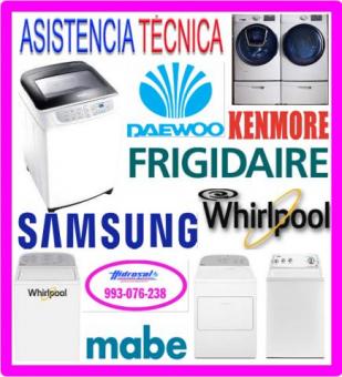 SERVICIO DE REPARACIONES DE LAVADORAS DAEWOO 993-076-238