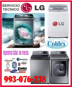 SERVICIO DE REPARACIONES DE LAVADORAS LG Y MANTENIMIENTOS