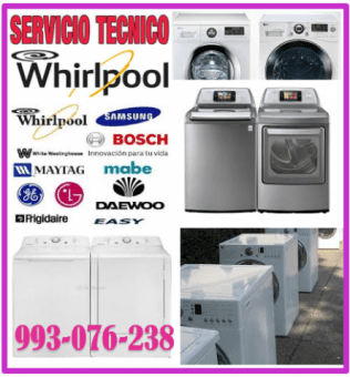 SERVICIO DE REPARACIONES DE LAVADORAS 993-076-238