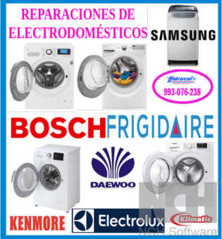 SERVICIO TÉCNICO A DOMICILIO LAVADORAS/SECADORAS 993-076-238