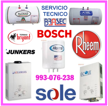 SERVICIO DE REPARACIONES DE TERMAS A GAS BOSCH Y MANTENIMIENTOS