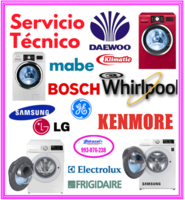 SERVICIO TÉCNICO DE SECADORAS/LAVADORAS FRIGIDAIRE