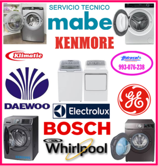  Servicio técnico de lavadoras Mabe
