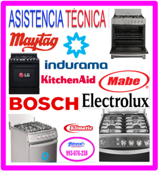 Reparaciones de cocinas a gas y hornos klimatic 993-076-238