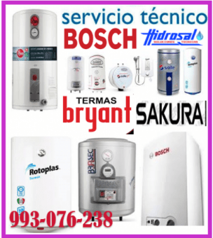 Reparaciones de termotanques y mantenimientos 993-076-238