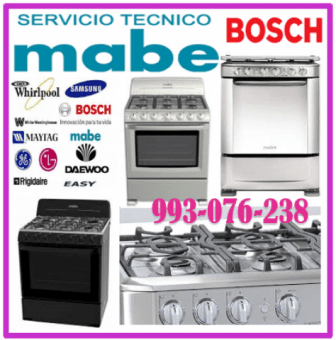 Reparaciones de cocinas y hornos a gas  mabe 993-076-238