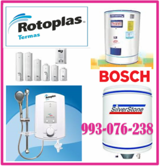Reparaciones de termas a gas y eléctricas rotoplas