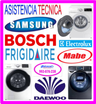 Servicio técnico y reparaciones de lavadoras samsung