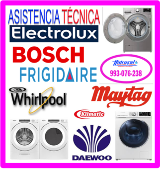 Servicio técnico de  lavadoras klimatic 993-076-238