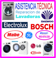 Servicio técnico de  lavadoras klimatic 993-076-238