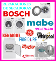 Servicio técnico de lavadoras y secadoras 993-076-238