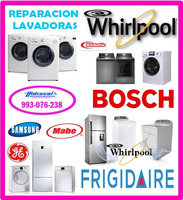 Servicio técnico de lavadoras y secadoras 993-076-238