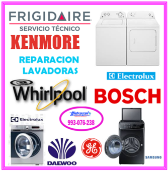 Tecnicos de lavadoras frigidaire reparaciones de lavadoras