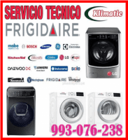 Servicio técnico de lavadoras y mantenimientos 993-076-238