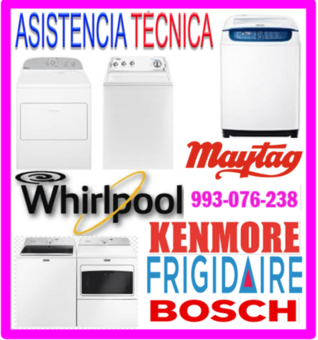 Reparaciones de electrodomésticos y mantenimientos 993-076-238