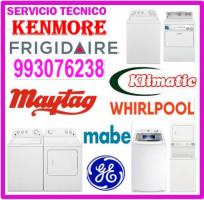 Servicio técnico de lavadoras y mantenimientos 993-076-238