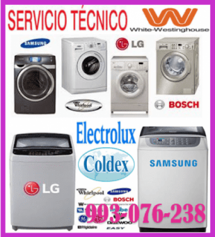 Técnicos de lavadoras westinghouse y mantenimientos