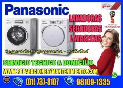 Autorizados  Panasonic•7378107> Reparación de LAVADORAS- en Callao